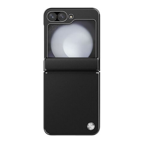 Zastitna futrola Nillkin Cam Shield Leather Case - Samsung F741B/F761B Galaxy Z Flip 6 5G/Z Flip 7 FE 5G crna (MS).