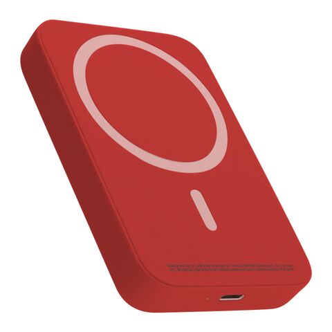 Back Up baterija (univerzalna) MagSafe 15W 5000 mAh crveni (MS).