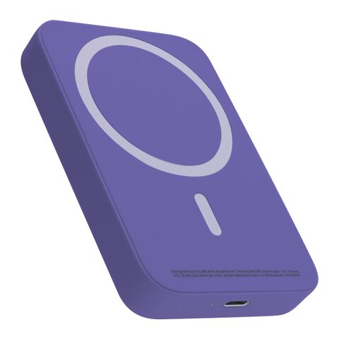 Back Up baterija (univerzalna) MagSafe 15W 5000 mAh ljubicasti (MS).