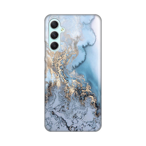 PRINT silikonska futrola - Samsung Galaxy A34 5G 5G Blue Gold Marble.