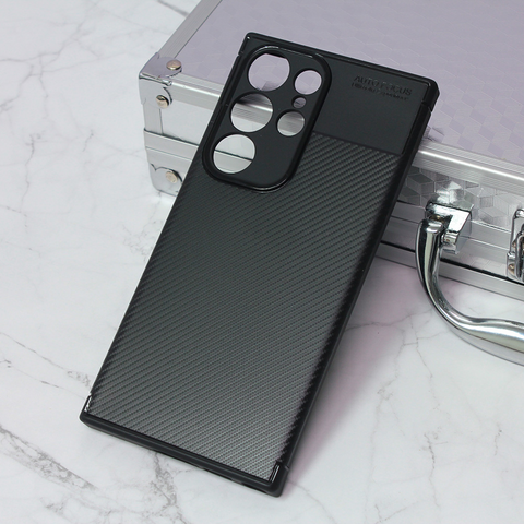 Zastitna futrola Defender Carbon - Samsung Galaxy S23 Ultra crna.