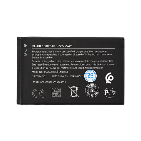 Baterija standard - Nokia 6300 4G/8000 BL-4XL.