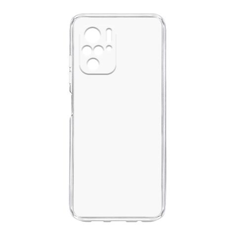 PROTECT silikonska futrola skin (ultra tanka) - Xiaomi Redmi Note 10 4G/Redmi Note 10s providna (bela) (MS).