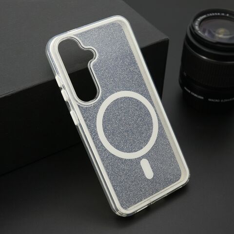 Zastitna futrola CRYSTAL MagSafe - Samsung S931 Galaxy S25 5G bela (MS).