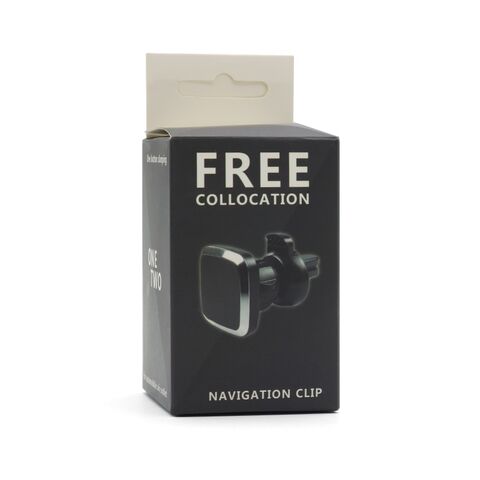 Drzac - mobilni telefon Square magnetni crni (ventilacija) (MS).