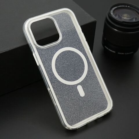 Zastitna futrola CRYSTAL MagSafe - iPhone 16 Pro Max (6.9) bela (MS).