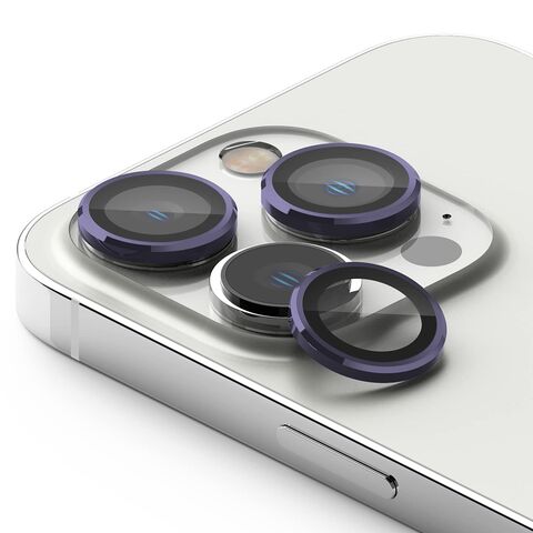 Folija za zastitu kamere RING - iPhone 15 Pro (6.1)/iPhone 15 Pro Max (6.7) ljubicasta (MS).