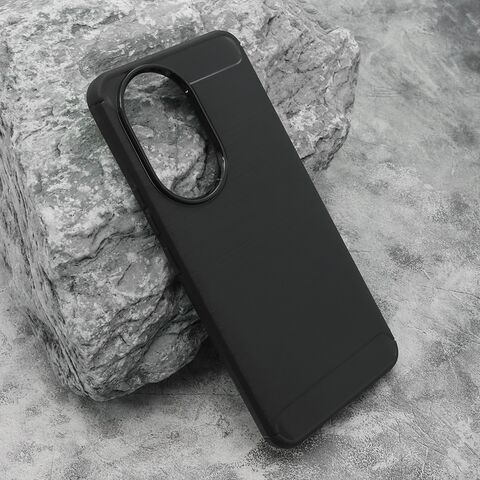 Zastitna silikonska futrola BRUSHED - Huawei Honor 200 crna (MS).