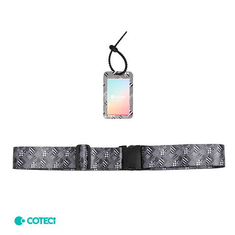 Sigurnosna traka - kofer Coteci siva.