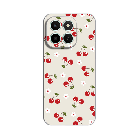 PRINT silikonska futrola - Huawei Honor X6c Cherry and Flowers.