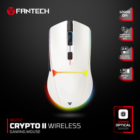 Mis Wireless Gaming Fantech WG7V2 Crypto II beli.