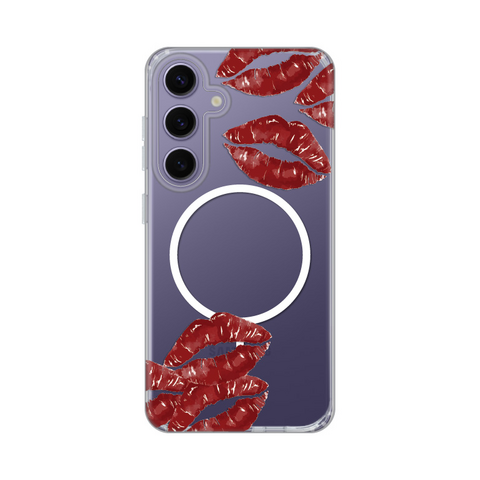Zastitna futrola print Magsafe - Samsung S921B Galaxy S24 Kisses.