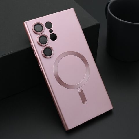 Zastitna futrola ELEGANT MAGSAFE - Samsung S928 Galaxy S24 Ultra 5G roze (MS).