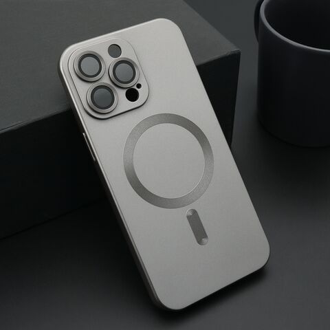 Zastitna futrola ELEGANT MAGSAFE - iPhone 15 Pro Max (6.7) siva (MS).