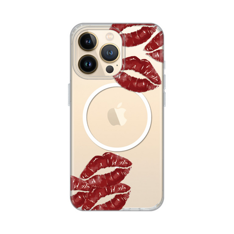 Zastitna futrola print Magsafe - iPhone 13 Pro Kisses.