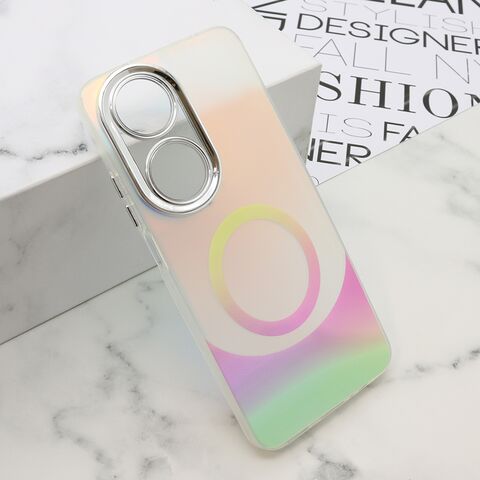 Zastitna futrola SPECTRUM RINGS - Huawei Honor X7b bela (MS).