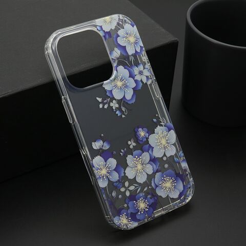 Zastitna futrola FLOWER - iPhone 16 Pro (6.3) DZF8 (MS).
