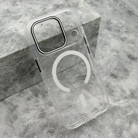 Zastitna futrola COLOR RING MagSafe - iPhone 17 Pro bela (MS).