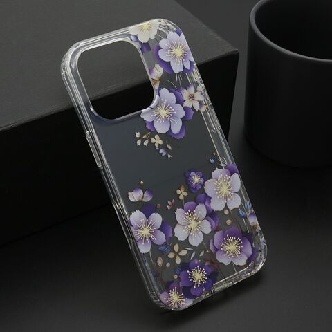 Zastitna futrola FLOWER - iPhone 16 Pro (6.3) DZF7 (MS).