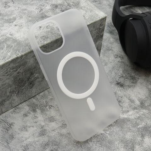 Zastitna futrola CLOUD MagSafe - iPhone 15 bela (MS).