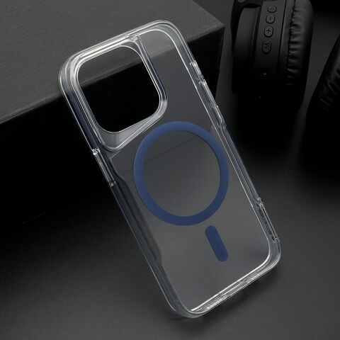 Zastitna futrola AURA MagSafe - iPhone 15 Pro (6.1) plava (MS).