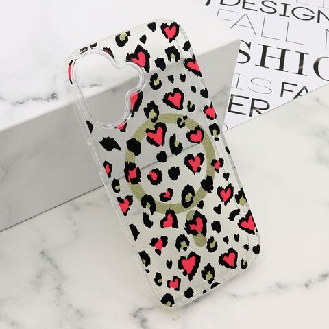 Zastitna futrola LEOPARD MagSafe - iPhone 17 roze (MS).