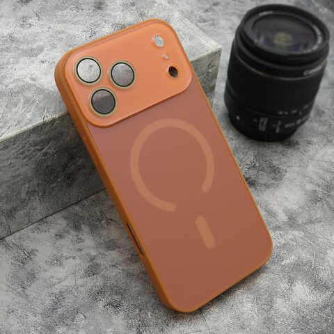 Zastitna futrola PASTELPOP MagSafe - iPhone 17 Pro Max (6.9) narandzasta (MS).