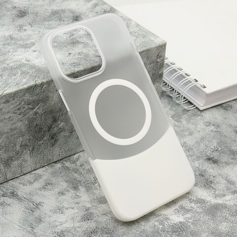 Zastitna futrola PUZZLE - iPhone 15 Pro Max (6.7) bela (MS).