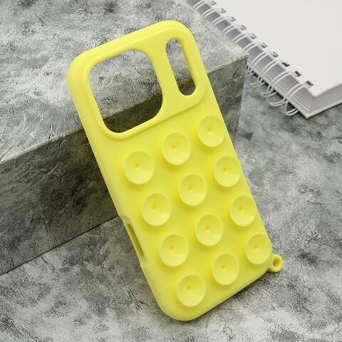 Zastitna futrola OCTOBUDDY - iPhone 17 Pro zuta (MS).