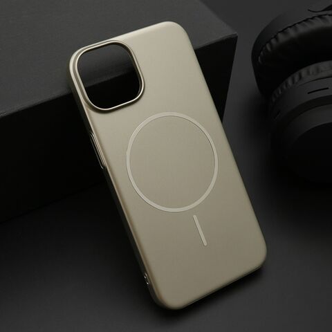 Zastitna futrola PURE mat MagSafe - iPhone 14 (6.1) zlatna (MS).