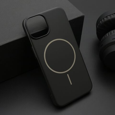 Zastitna futrola PURE mat MagSafe - iPhone 13 (6.1) crna (MS).