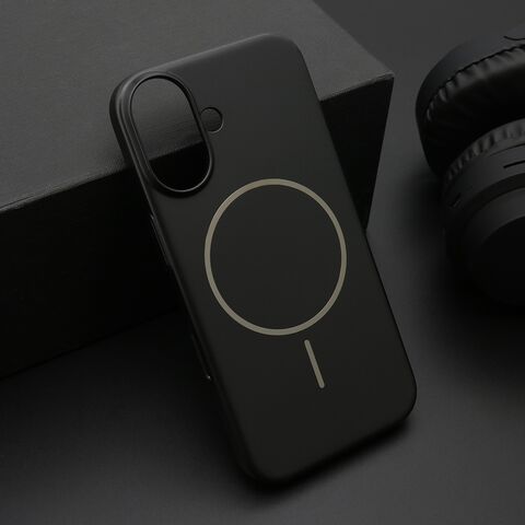 Zastitna futrola PURE mat MagSafe - iPhone 16 (6.1) crna (MS).