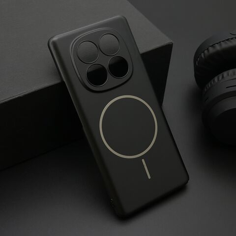 Zastitna futrola PURE mat MagSafe - Xiaomi Redmi Note 14 Pro 4G (Global) crna (MS).