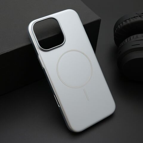 Zastitna futrola PURE mat MagSafe - iPhone 16 Pro Max (6.9) srebrna (MS).