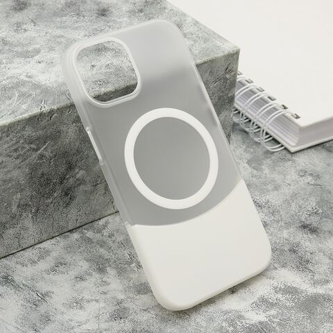 Zastitna futrola PUZZLE - iPhone 15 bela (MS).