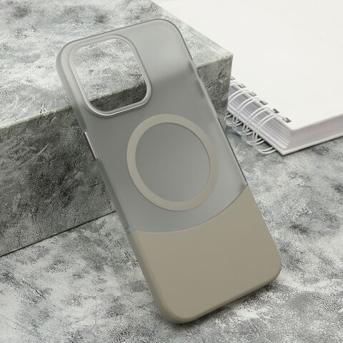 Zastitna futrola PUZZLE - iPhone 15 Pro Max (6.7) siva (MS).