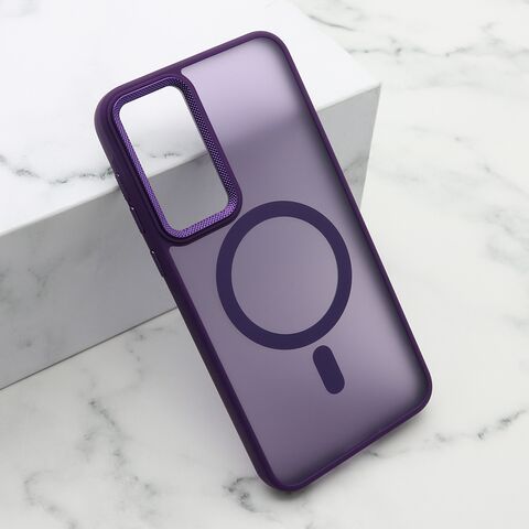 Zastitna futrola SILKY MAGSAFE II - Samsung A556 Galaxy A55 5G ljubicasta (MS).