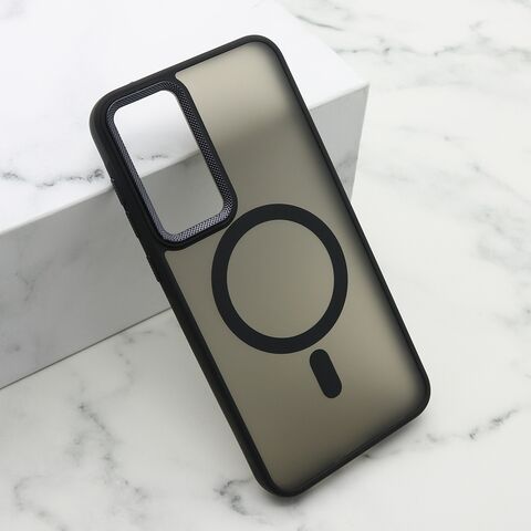 Zastitna futrola SILKY MAGSAFE II - Samsung A556 Galaxy A55 5G crna (MS).