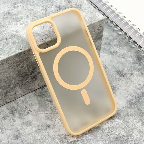 Zastitna futrola SILKY MAGSAFE mat - iPhone 11 (6.1) roze (MS).