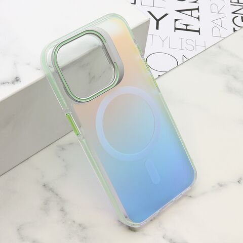 Zastitna futrola SUNSET MagSafe - iPhone 15 Pro (6.1) zelena (MS).