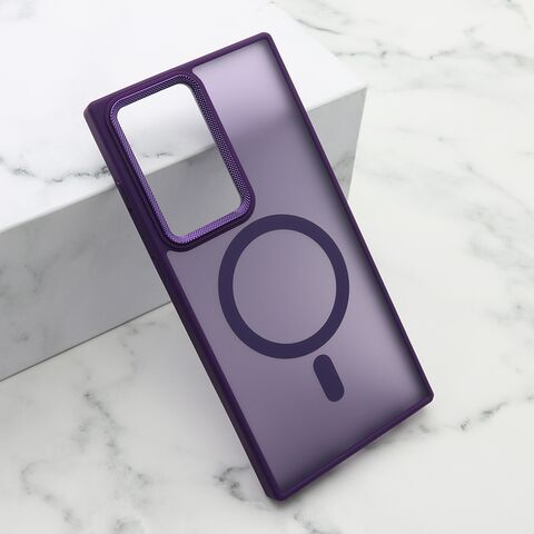 Zastitna futrola SILKY MAGSAFE II - Samsung Galaxy S23 Ultra ljubicasta (MS).