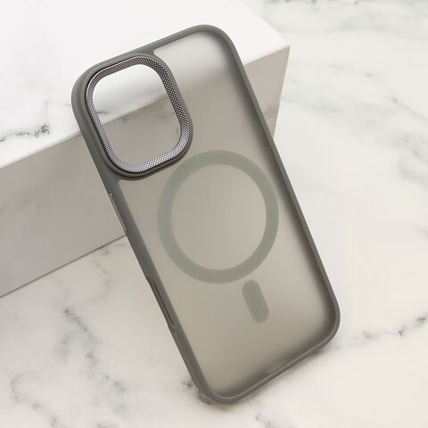 Zastitna futrola SILKY MagSafe II - iPhone 17 siva (MS).