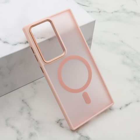 Zastitna futrola SILKY MAGSAFE II - Samsung Galaxy S23 Ultra roze (MS).