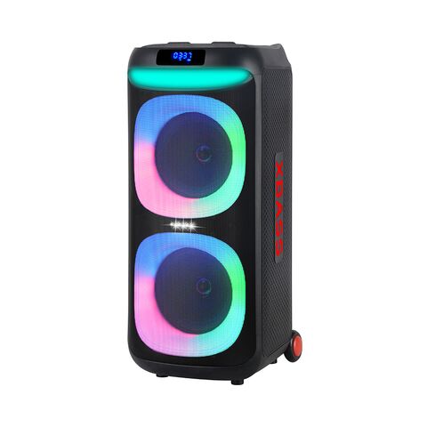 Zvucnik bluetooth NDR-1908 40W 2*8 inca sa dva mikrofona crni (MS).