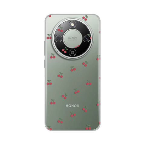 PRINT silikonska futrola skin (ultra tanka) - Huawei Honor Magic 8 Lite Little Cherry.