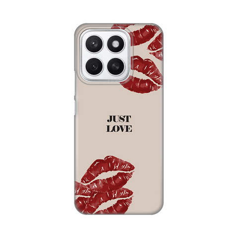 PRINT silikonska futrola skin (ultra tanka) - Huawei Honor X8c Just Love.