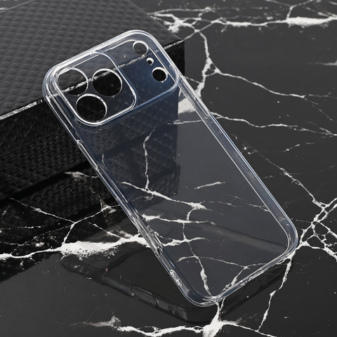 Teracell GIULIETTA silikonska futrola - iPhone 17 Pro Max 6.9 Transparent.