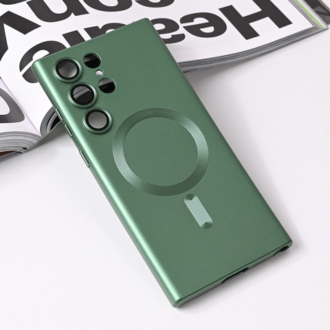 Zastitna futrola Magsafe Chrome - Samsung Galaxy S23 Ultra zelena.