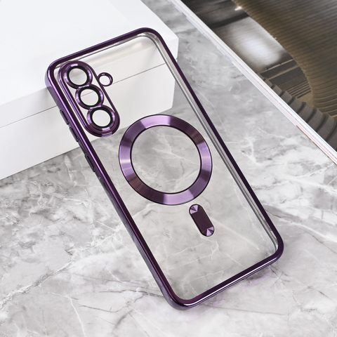 Zastitna futrola Magsafe Lux - Samsung A366 Galaxy A36 5G ljubicasta.