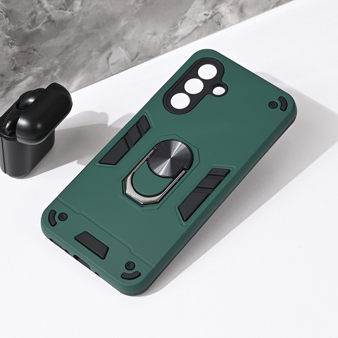Zastitna futrola Hard Ring - Samsung A266 Galaxy A26 5G tamno zelena.